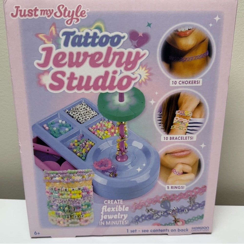 Tattoo Jewelry Studio Kit, Create Flexible Jewelry: chokers, bracelets, rings
